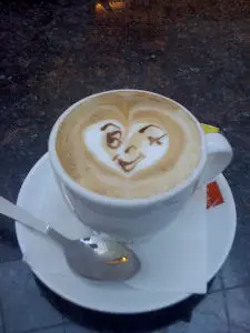 Funny Good Morning Messages_Good Morning My Love_Smiling Coffee