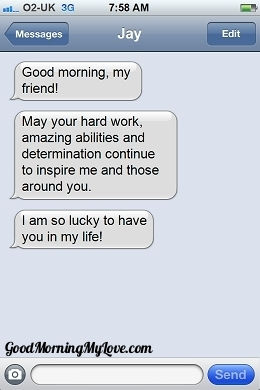 Inspirational Good Morning sms Messages_Good Morning My Love_Text9