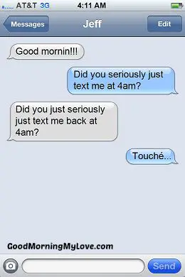 Funny Good Morning Messages_FunnyText Messages 5