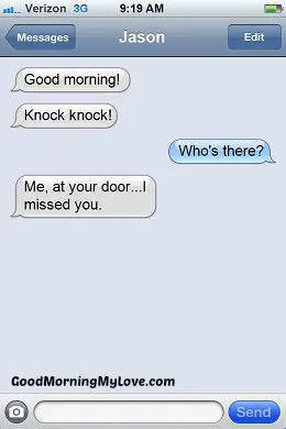 Cute Good Morning sms messages_Funny Good Morning sms Messages 3