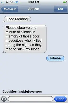Funny Good Morning sms Messages_FunnyText Messages 1