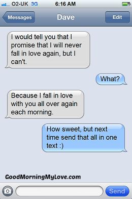 message text love ringtone Love Letters, Notes & Messages Good Morning